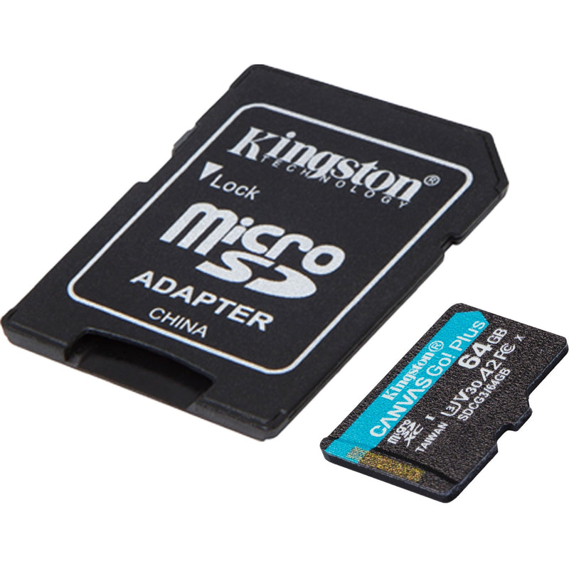 Afbeelding laden in galerijviewer, Kingston Canvas Go! Plus microSD 64 GB
