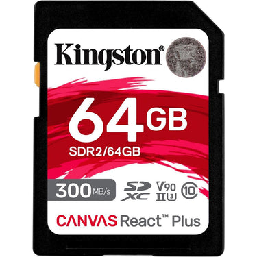 Kingston Canvas React Plus 64 GB SDXC