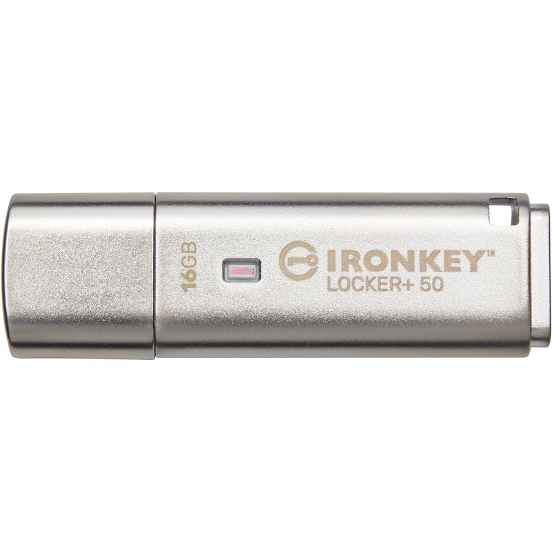Afbeelding laden in galerijviewer, Kingston IronKey Locker+ 50 16 GB
