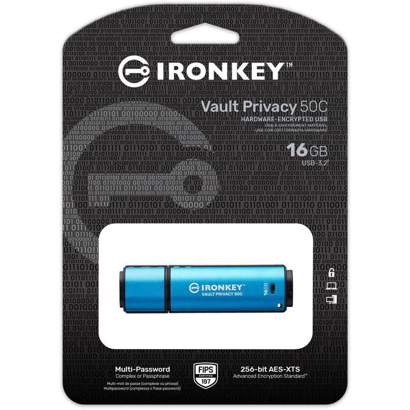 Afbeelding laden in galerijviewer, Kingston IronKey Vault Privacy 50 16 GB
