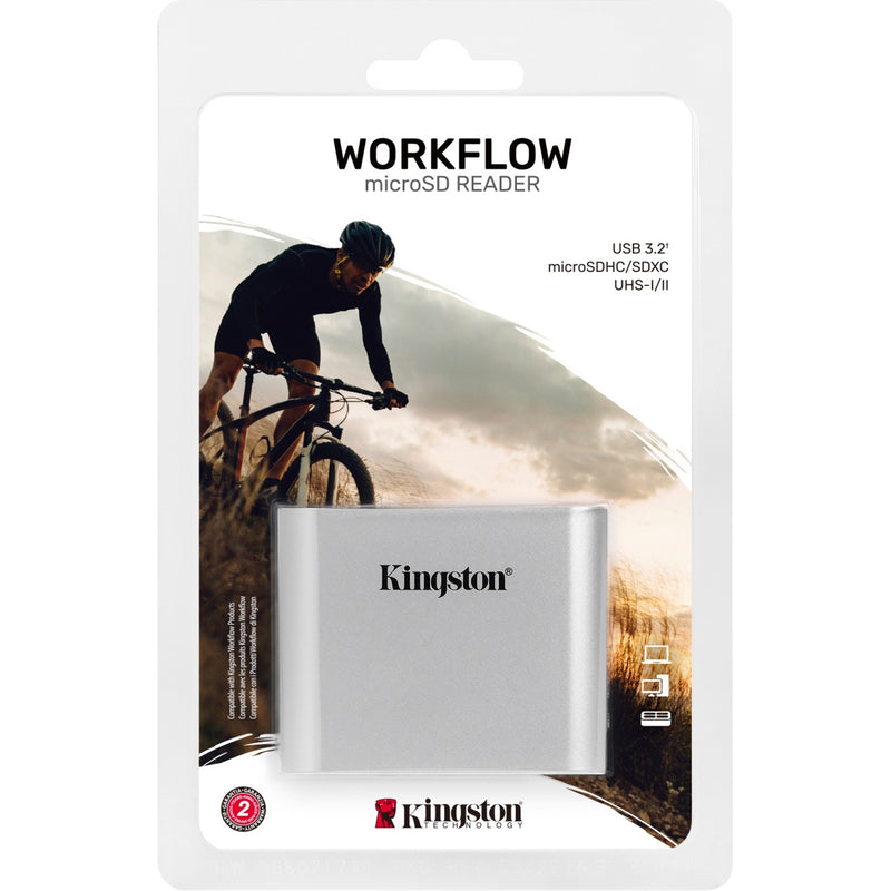 Afbeelding laden in galerijviewer, Kingston Workflow microSD Reader
