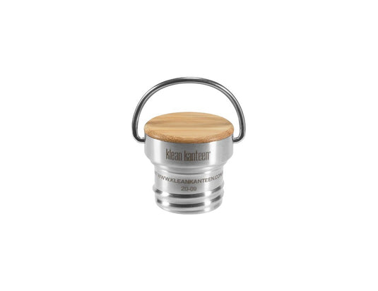 Klean kanteen rvs loop cap schroefdop - bamboe