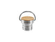 Klean kanteen rvs loop cap schroefdop - bamboe