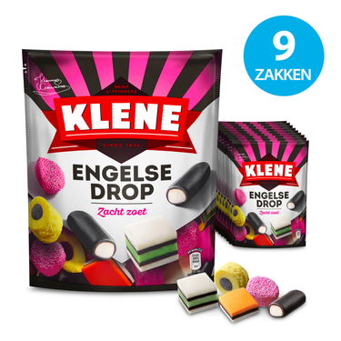 Klene engelse drop zak (9x 270gr)