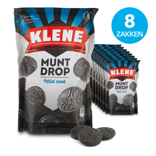 Klene muntdrop (8x 210gr)