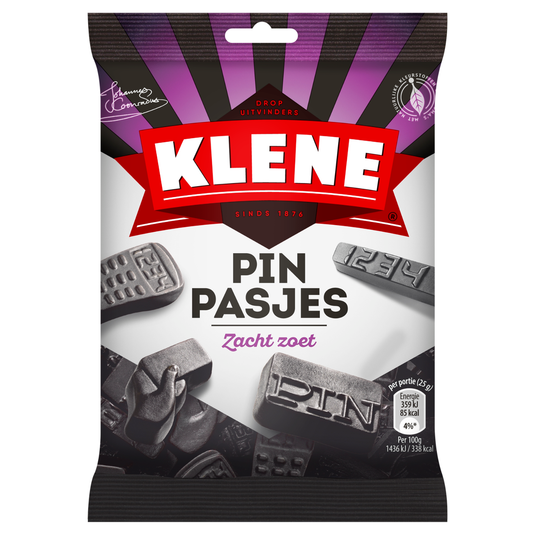 Klene pinpasjes (12x 120 gr)