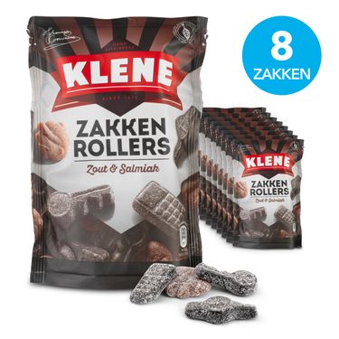 Klene zakkenrollers (8x 210gr)