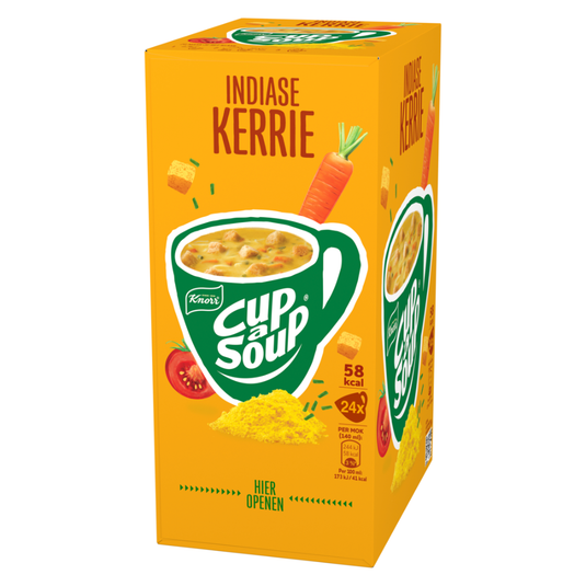 Cup-a-soup knorr indiase kerrie (24x 140ml)