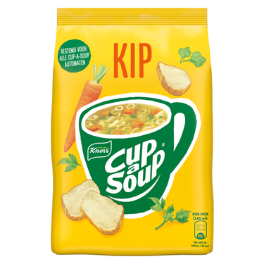 Cup-a-soup knorr vending kip (4 zakken)