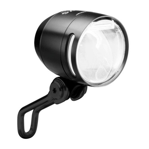 Afbeelding laden in galerijviewer, Koplamp Busch und Müller Lumotec IQ-XS T Senso voor naafdynamo - 70 Lux - zwart
