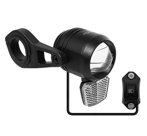 Afbeelding laden in galerijviewer, Qibbel union koplamp auron 130-e pro e-bike 6-16v 130lux
