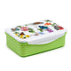 Puckator lunchtrommel broodtrommel - butterfly meadows vlinders wilde bloemen - clip lock - 7x21x14,5cm