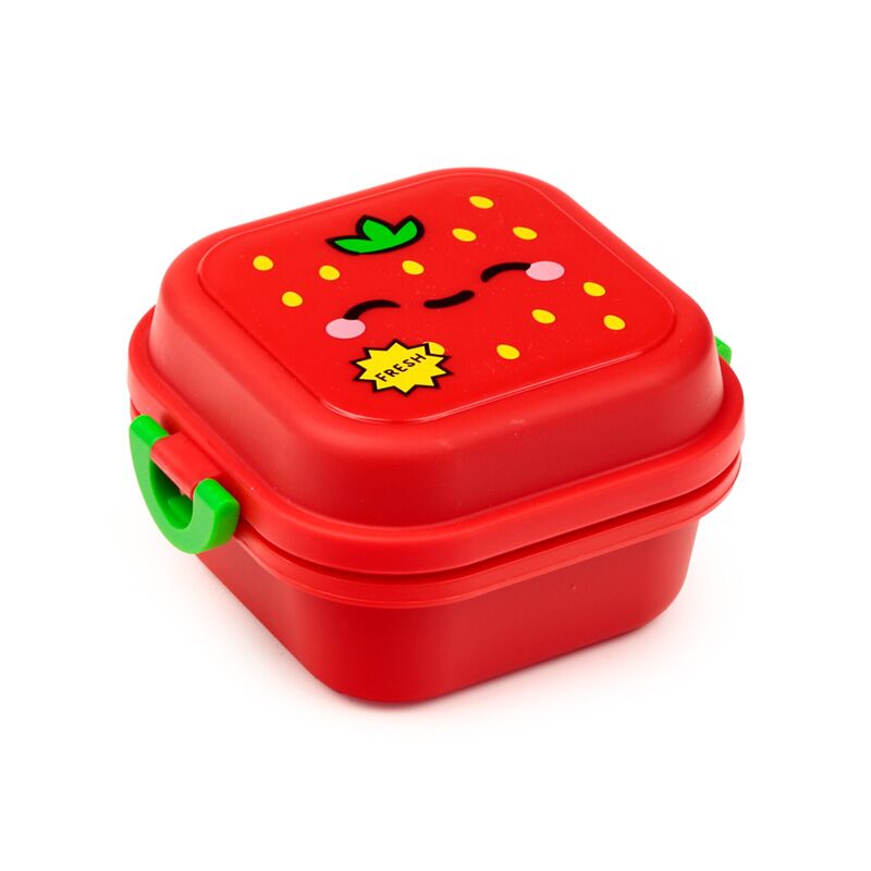 Afbeelding laden in galerijviewer, Elidi de aardbei foodiemals clip bento box lunchtrommel

