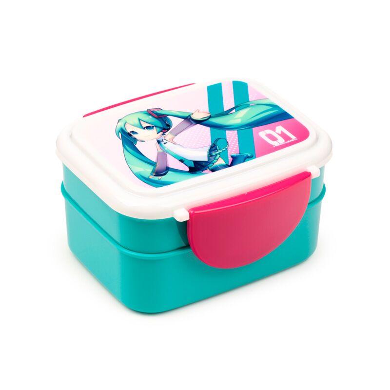 Afbeelding laden in galerijviewer, Union hatsune miku clip bento box lunchtrommel bestek
