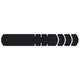 Lizard skins frame protector - large - carbon leather