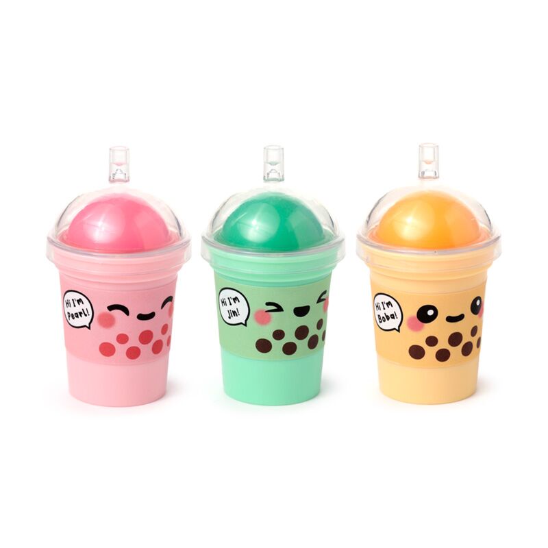 Afbeelding laden in galerijviewer, Foodiemals lip balm bubble tea houder
