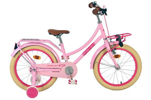 Ngk excellent kinderfiets - meisjes -18 inch - roze - 95% afgemonteerd