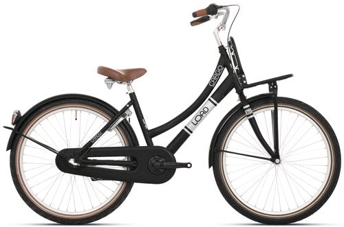 Bikefun bike fun 26 inch fiets load cargo 3v mat zwart