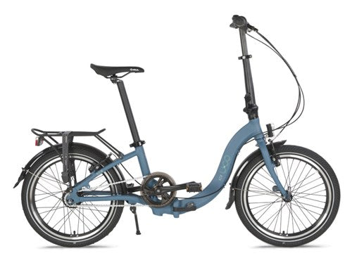 Afbeelding laden in galerijviewer, UGO Vouwfiets 20 U-Go Now i7 met lage instap Nexus 7 speed V brake prussian blue
