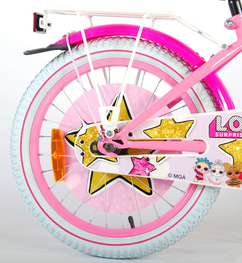 Afbeelding laden in galerijviewer, LOL Surprise Kinderfiets Meisjes 18 inch Roze
