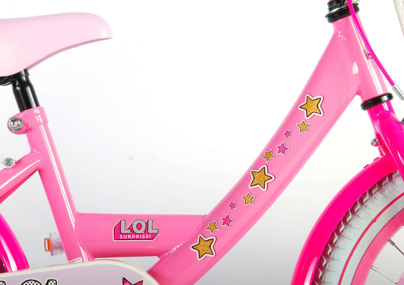 Afbeelding laden in galerijviewer, LOL Surprise Kinderfiets Meisjes 18 inch Roze
