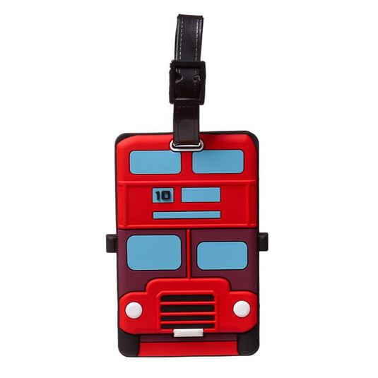 London bus pvc kofferlabel