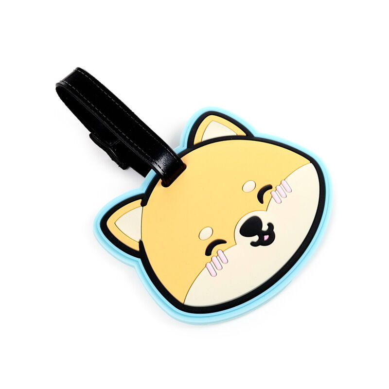 Afbeelding laden in galerijviewer, Adoramals shuggs de shiba inu pvc kofferlabel
