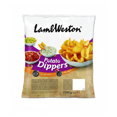 Lambweston potato dippers (4x 2.5 kg) lws64