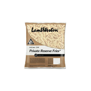 Lambweston private reserve friet 11mm (4x 2,5 kg)