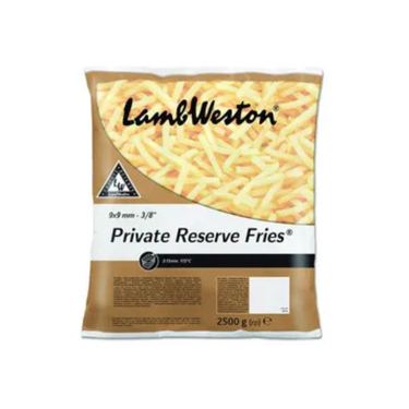 Lambweston private reserve friet 9 mm (4x 2.5 kg) f64