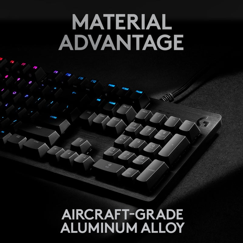 Afbeelding laden in galerijviewer, Logitech g513 carbon lightsync rgb mechanical gaming keyboa
