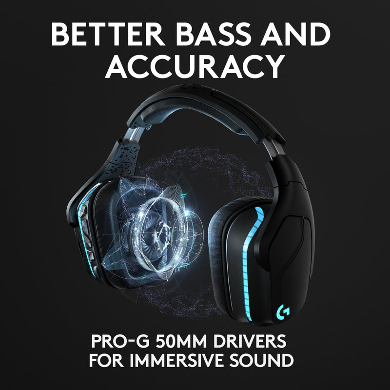 Afbeelding laden in galerijviewer, Logitech G935 Wireless 7.1 Surround Sound LIGHTSYNC

