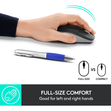 Logitech m190 full-size wireless mouse