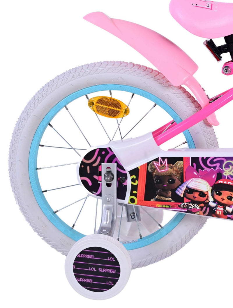 Afbeelding laden in galerijviewer, Volare dolls kinderfiets - meisjes - 16 inch - roze
