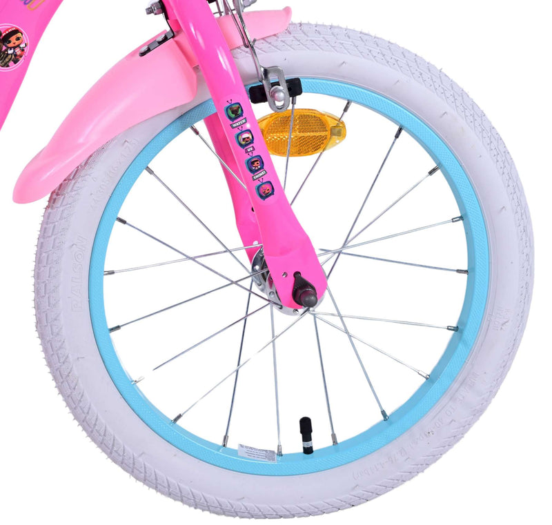Afbeelding laden in galerijviewer, Volare dolls kinderfiets - meisjes - 16 inch - roze
