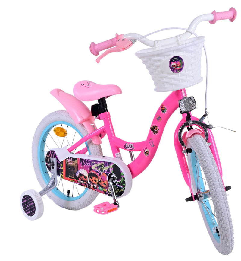 Afbeelding laden in galerijviewer, Volare dolls kinderfiets - meisjes - 16 inch - roze
