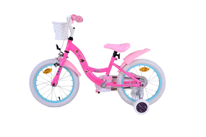 Afbeelding laden in galerijviewer, Volare dolls kinderfiets - meisjes - 16 inch - roze
