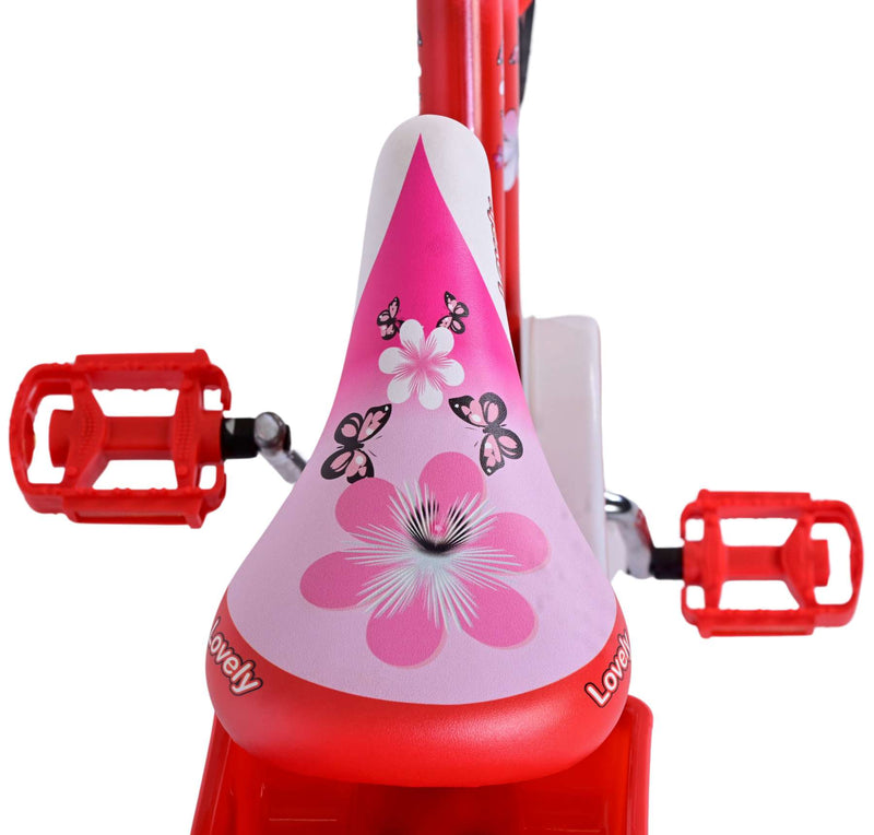Afbeelding laden in galerijviewer, Volare Lovely Kinderfiets Meisjes 16 inch Rood Wit

