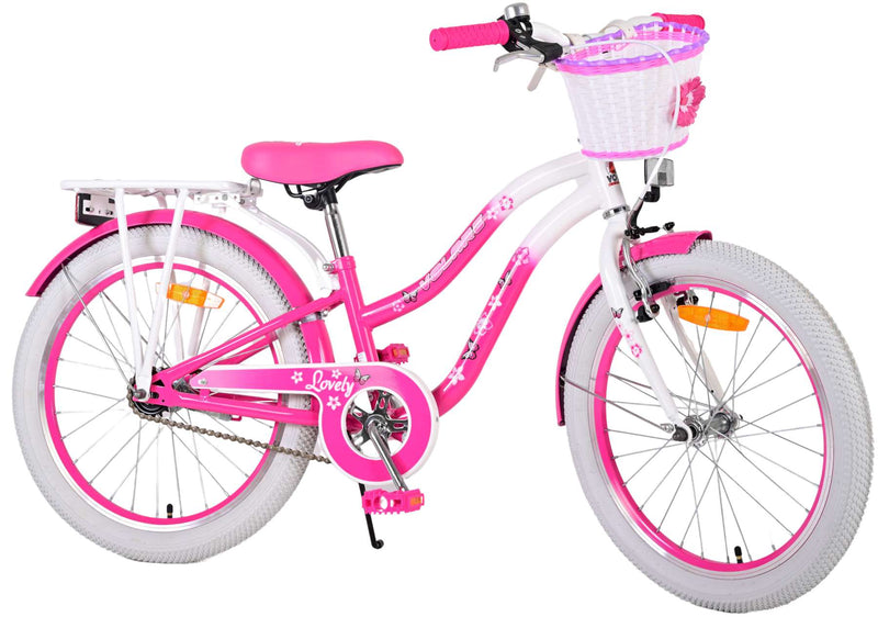Afbeelding laden in galerijviewer, Volare Lovely Kinderfiets - Meisjes - 20 inch - Roze
