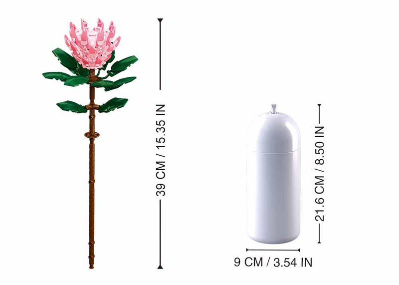 Afbeelding laden in galerijviewer, Sluban flowers reuzeprotea cynaroides 219-delig
