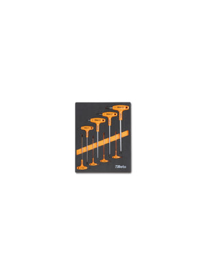 Beta inbussleutel set t handvat 8-delig met inlay