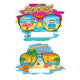 Zomertijd zonnebril 3d zee strand souvenir magneet