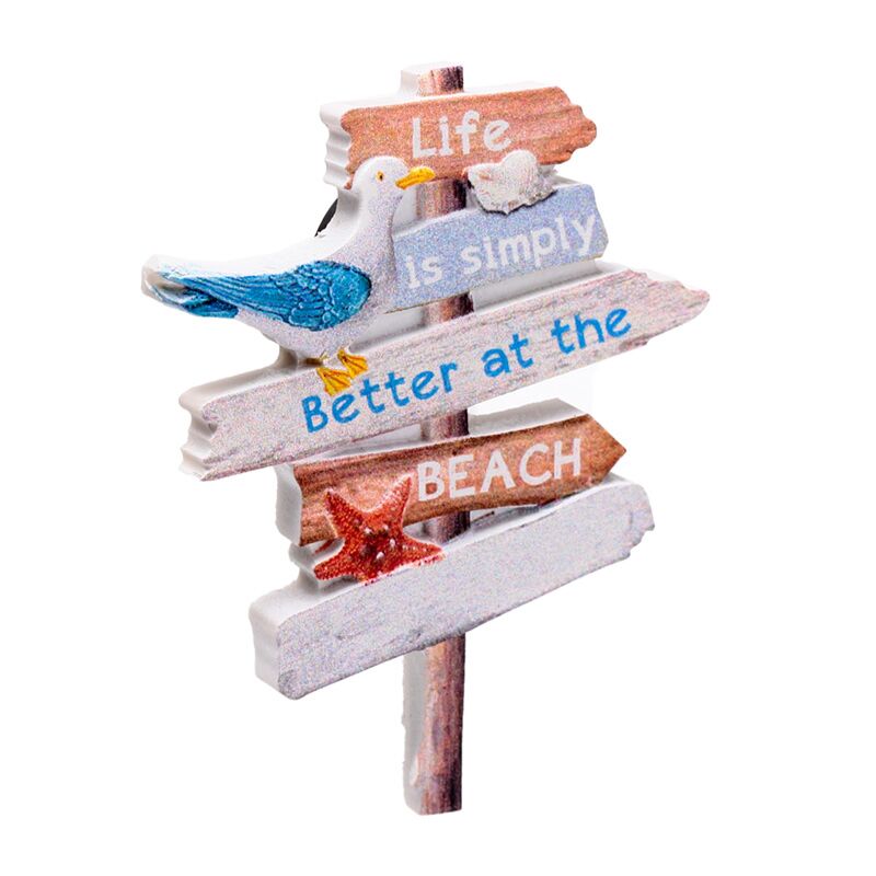 Afbeelding laden in galerijviewer, Strand borden slogans 3d zee strand souvenir magneet
