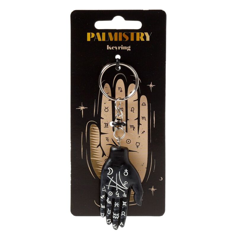 Afbeelding laden in galerijviewer, Mantra hand tarot handpalm sleutelhanger
