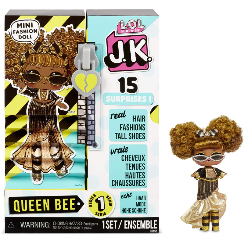 Afbeelding laden in galerijviewer, MGA Entertainment Surprise! J.K. mini-modepop Queen Bee
