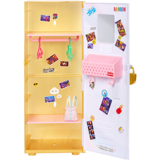 Mga entertainment rainbow high design locker en pinkly paige