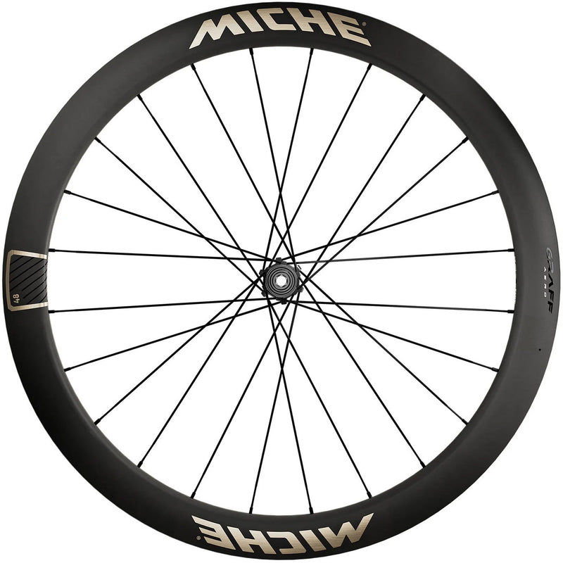 Afbeelding laden in galerijviewer, Miche wheel sets graff48 aero black xdr 11f.tub.
