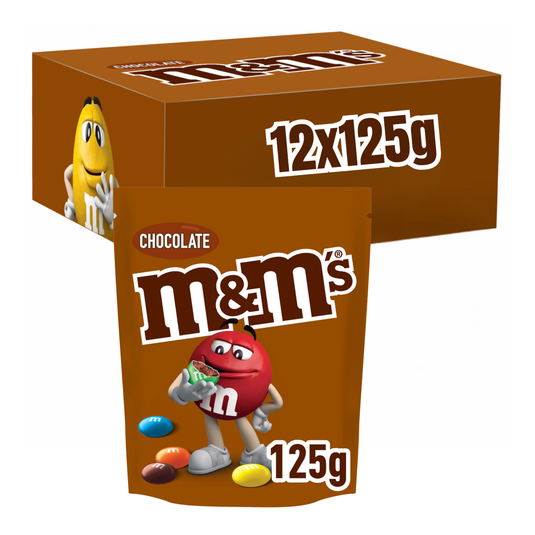 M m's choco zak (12x 125 gr)