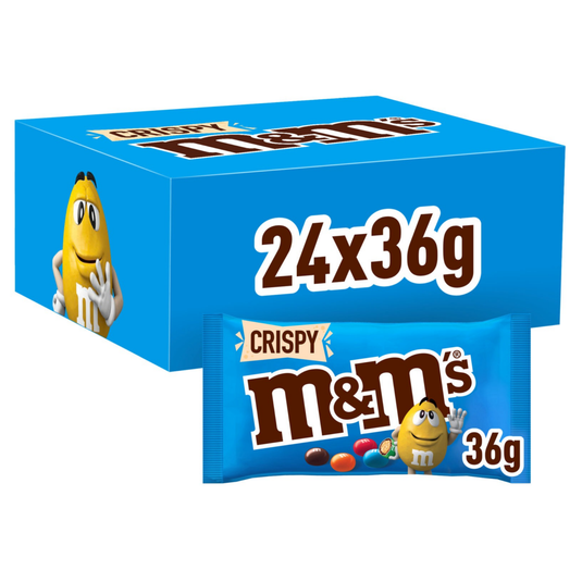 M m's m m’s crispy single (24x 36gr)