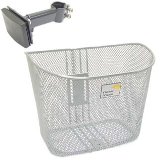 fietsmand Toscane voor 19 liter zilver
